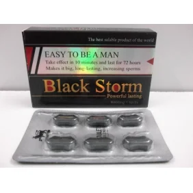 Black Storm Tablet # 6 Pcs